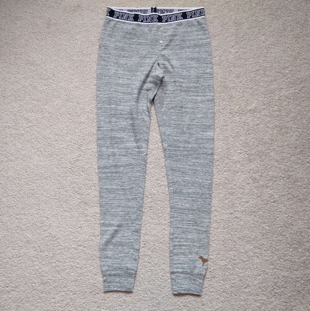Victoria's Secret Pink thermal leggings, size med